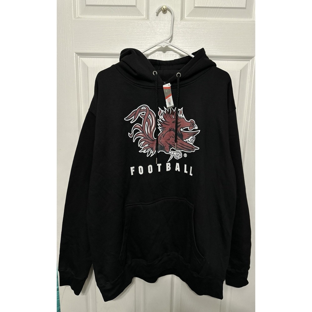 Fanatics South Carolina Gamecocks Football Hoodie Sweatshirt NWT Men's XL Black